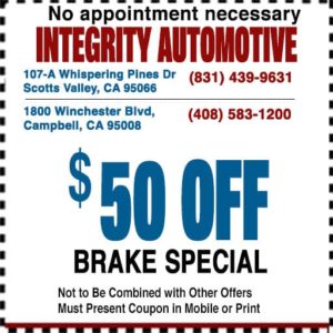 Integrity Automotive Brake Special (Campbell)